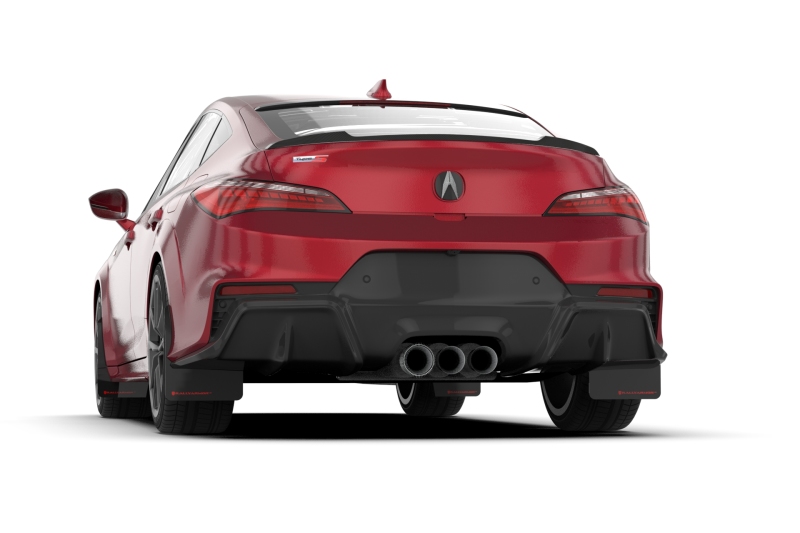 Rally Armor 23-25 Acura Integra A-Spec Black UR Mud Flap W/Blue Logo (No Drilling Req.) - Image 3