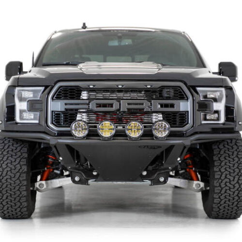 Addictive Desert Designs for 17-20 Ford Raptor Pro Add-On Light Hoop - Hammer Black - Image 4
