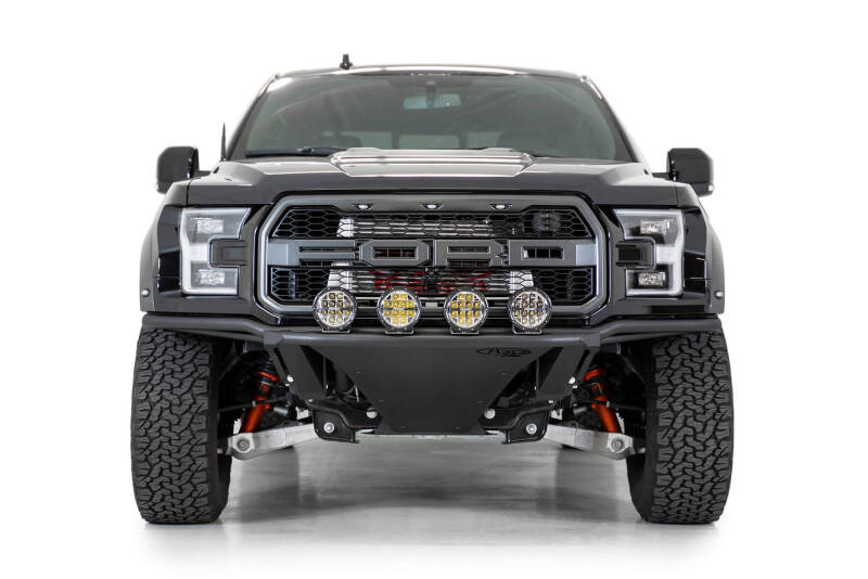 Addictive Desert Designs for 17-20 Ford Raptor Pro Add-On Light Hoop - Hammer Black - Image 4