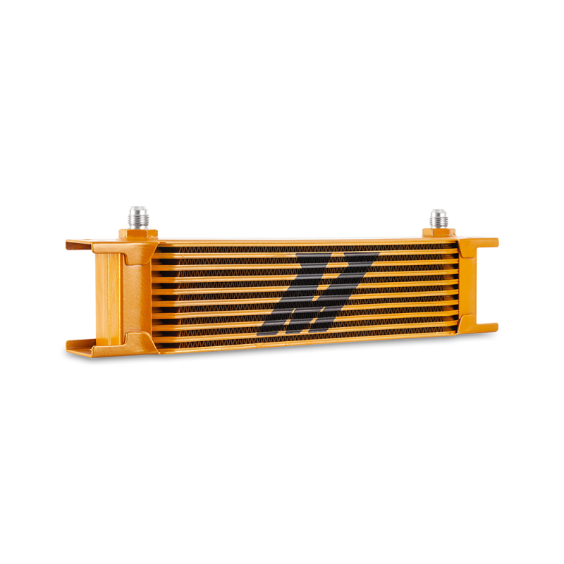 Mishimoto Universal -6AN 10 Row Oil Cooler - Gold - Image 3