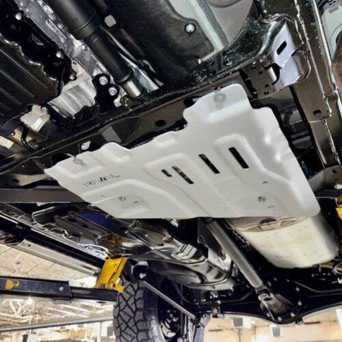 Rival 24-26 Toyota Tacoma i-Force / 25-26 Toyota 4Runner i-Force Aluminum Transfer Case Skid Plate - Image 3