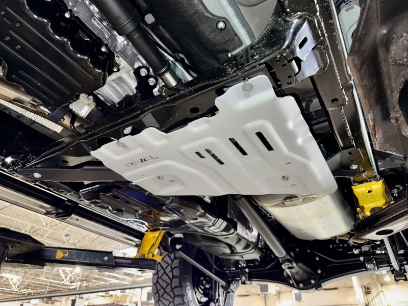 Rival 24-26 Toyota Tacoma i-Force / 25-26 Toyota 4Runner i-Force Aluminum Transfer Case Skid Plate - Image 3