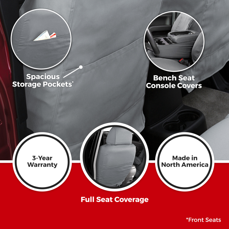 Covercraft Endura Waterproof Polyester SeatSaver Custom Second Row Seat Covers - Image 6