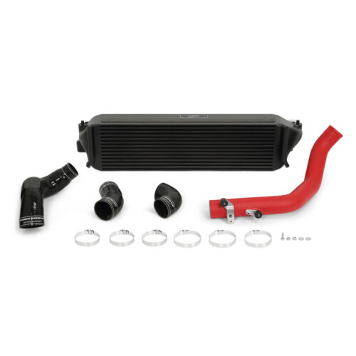 Mishimoto Intercooler Kit - Black Intercooler Red Pipes for 2017+ Honda Civic Type R