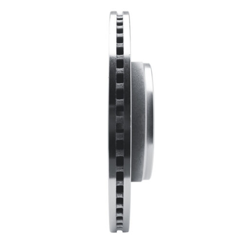 R1 Concepts for 21-25 Jeep Grand Wagoneer Front Right Drilled & Slotted Silver Brake Rotor - Image 3