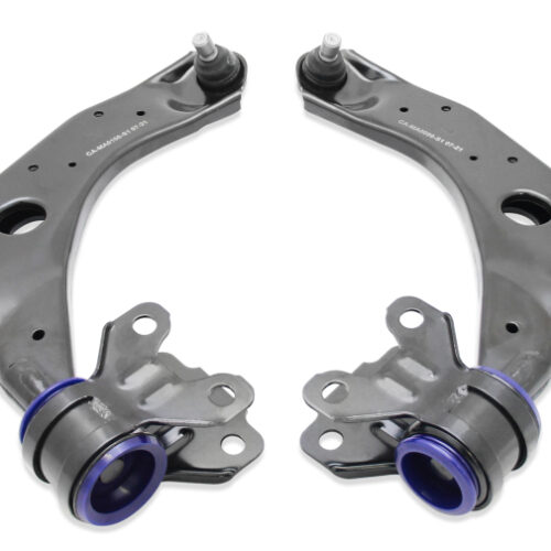 SuperPro TRC1051 10-14 Mazda3 Front Lower Control Arm Set W/ Sp Bushings - Image 2