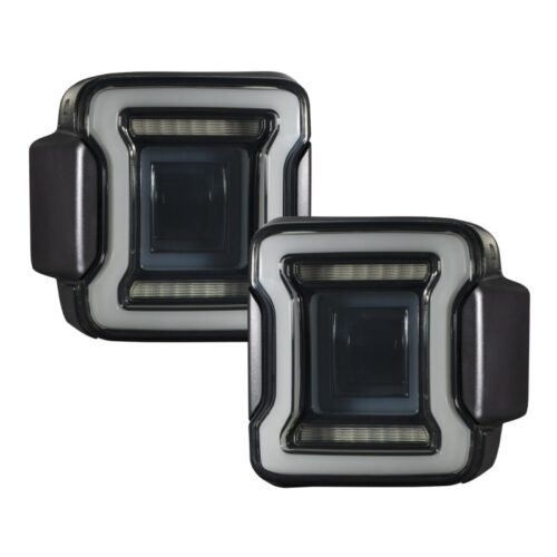 Form Lighting 2018-2023 Jeep Wrangler LED Tail Lights Smoke (Pair)