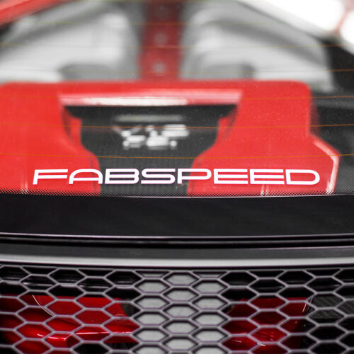 Fabspeed Motorsport Die-Cut Decals - Silver - Image 5