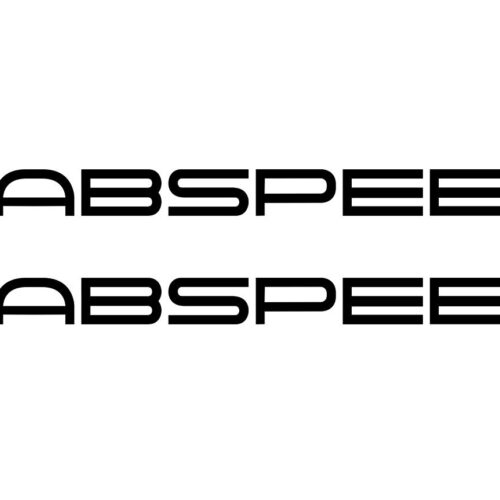 Fabspeed Motorsport Die-Cut Decals - Silver - Image 2