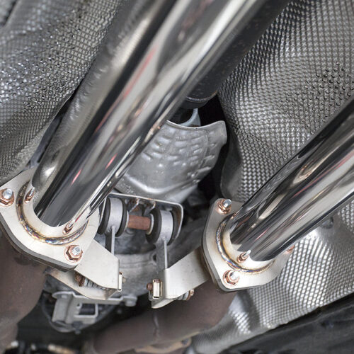 Fabspeed Audi S8 V10 Resonator Bypass X-Pipe (2006-2009) - Image 4
