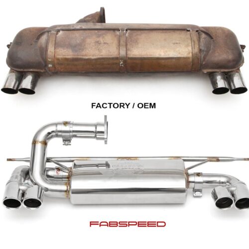 Alternative view of Fabspeed Ferrari 328 Maxflo Performance Exhaust System