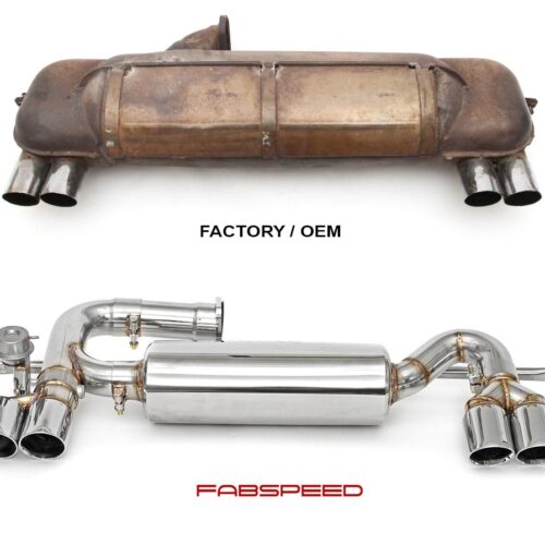 Alternative view of Fabspeed Ferrari 328 Valved Exhaust System