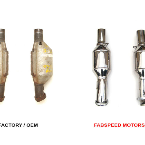 Alternative view of Fabspeed Ferrari 348 Sport Catalytic Converters (1989-1995)