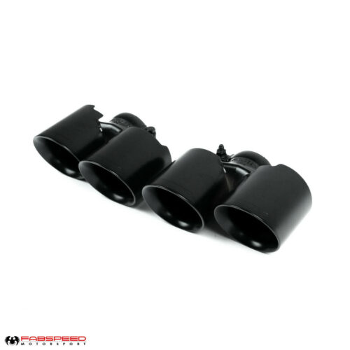Fabspeed Ferrari 360 Deluxe Quad Style Tips (1999-2005) - Polished Stainless Steel Tips - Image 6