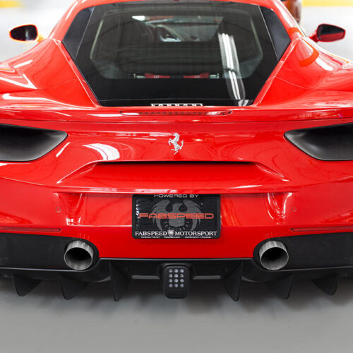 Fabspeed Ferrari 488 Challenge Style Titanium Tips - Image 3