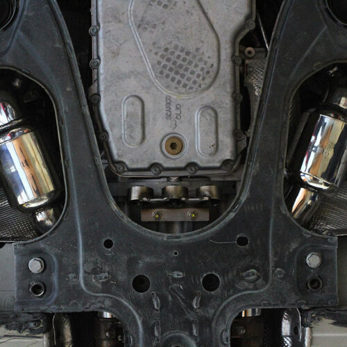 Alternative view of Fabspeed Ferrari California Sport Catalytic Converters (2009-2014)