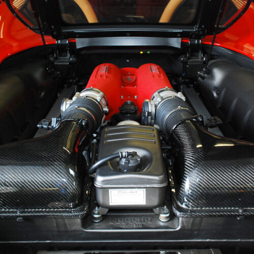 Alternative view of Fabspeed Ferrari F430 Carbon Fiber Airbox Covers (2005-2009)