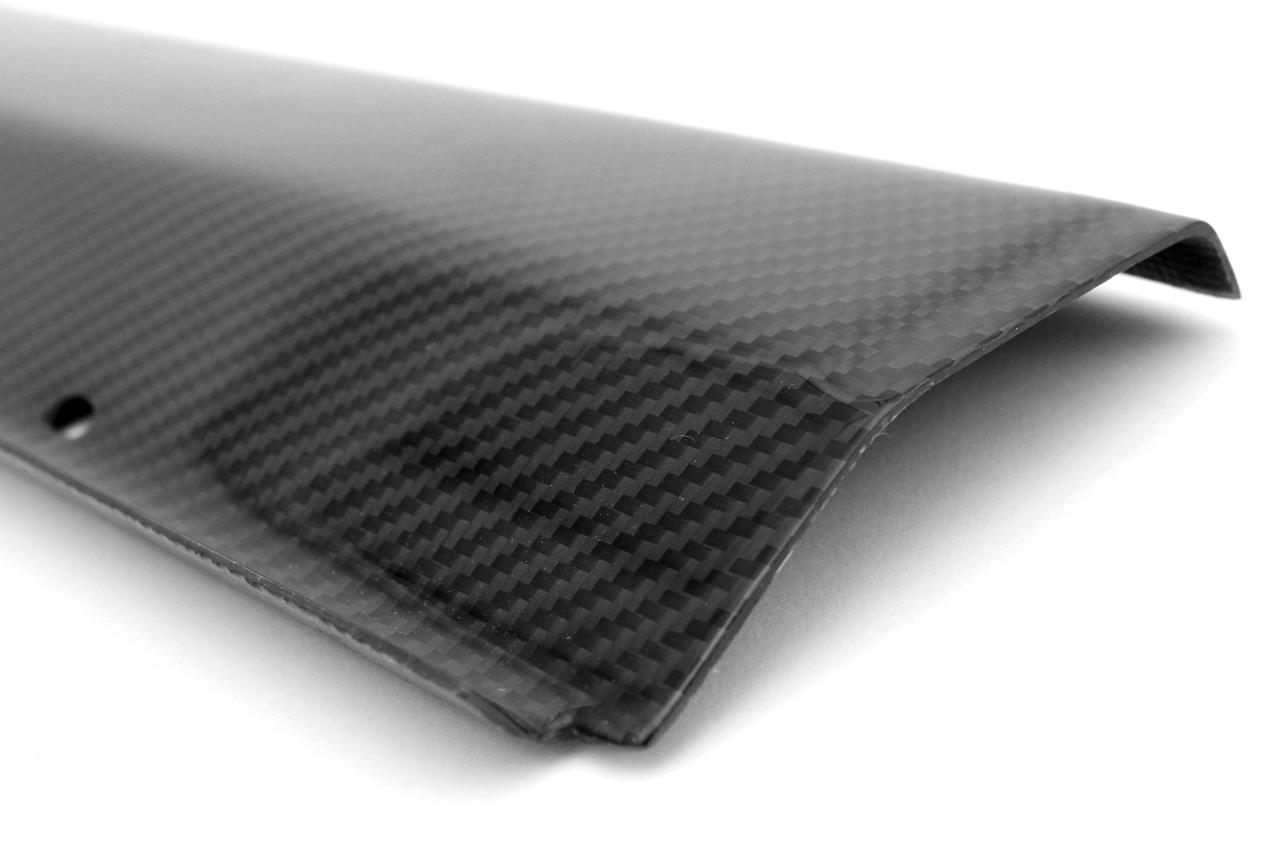 Fabspeed Ferrari F430 Carbon Fiber Door Sills with Script (2005-2009) - Image 2