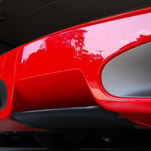 Alternative view of Fabspeed Ferrari F430 Carbon Fiber Front Bumper Splitter (2005-2009)
