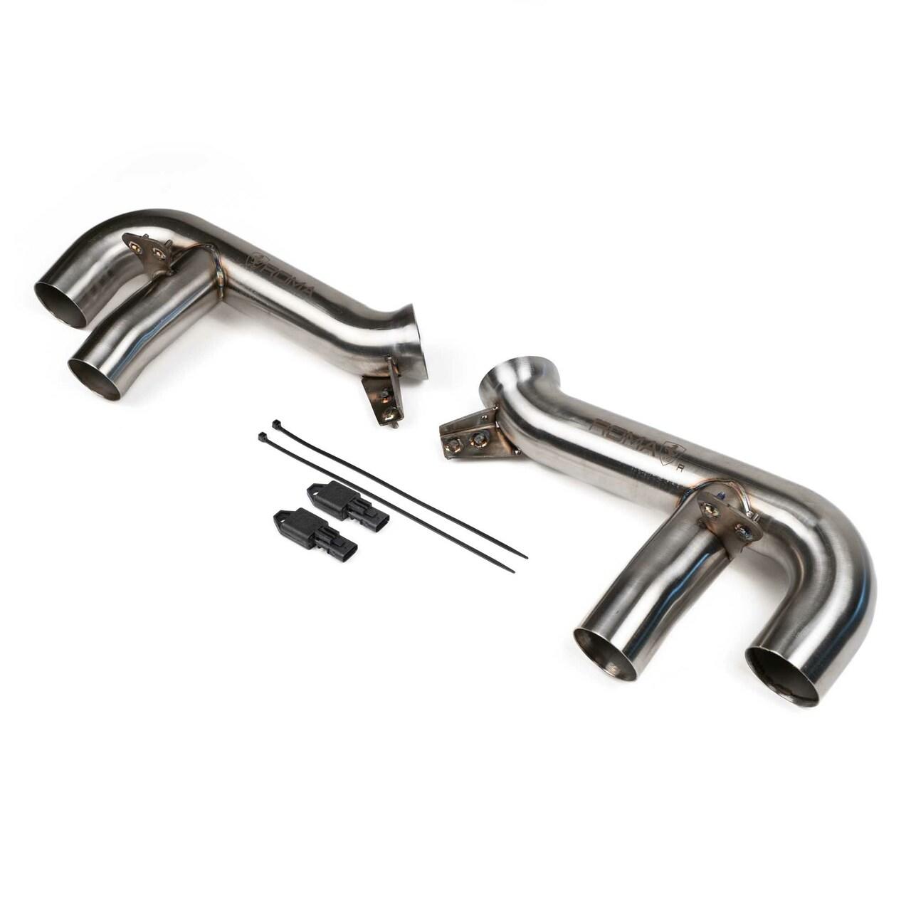 Fabspeed Ferrari Roma Supersport Valve Delete Pipes (2020+) - Image 2