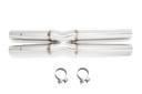 Fabspeed Maserati Quattroporte Resonator Bypass X-Pipe (2004-2012) - (2004-2006)