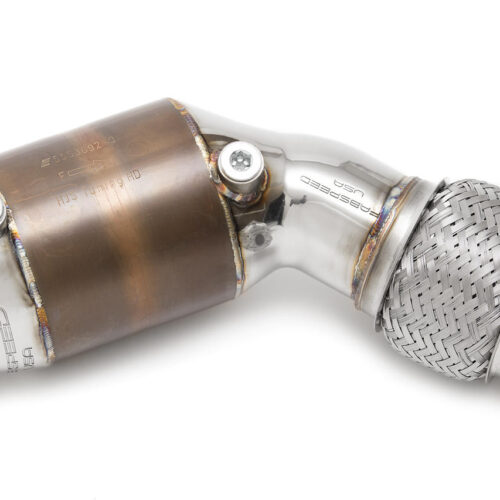 Alternative view of Fabspeed McLaren 650S Sport Catalytic Converters