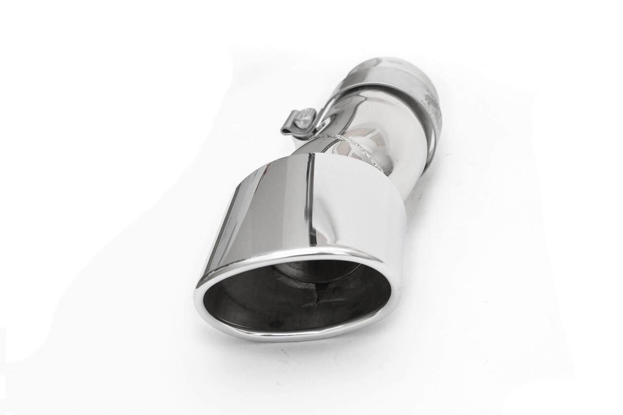 Fabspeed Porsche 964 Carrera Deluxe Oval Style Right-Side Tip for stock 964 2ndary muffler (1989-1994) - Image 2