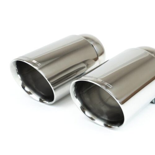 Fabspeed Porsche 981 Boxster/Cayman Maxflo TRUE X-Pipe with Dual Tips (2013-2016) - Titanium Tips - Image 6