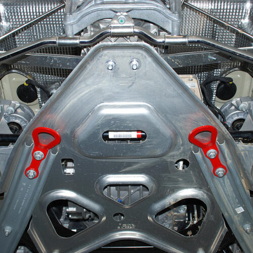 Fabspeed Porsche 981 Boxster/Cayman Rear Tie Downs - Image 4