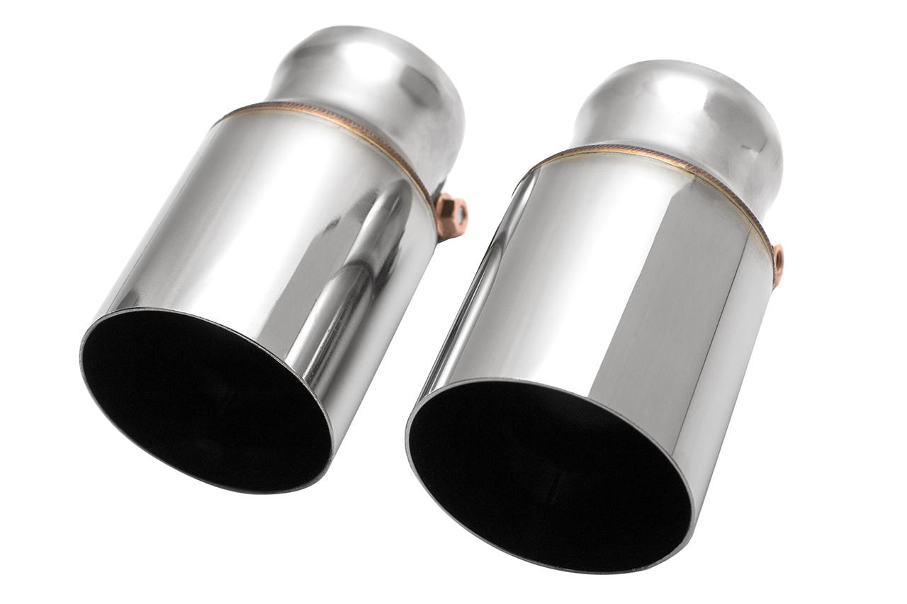 Fabspeed Porsche 981 Cayman GT4 Lightweight Competition Exhaust System - Titanium Tips - Image 7