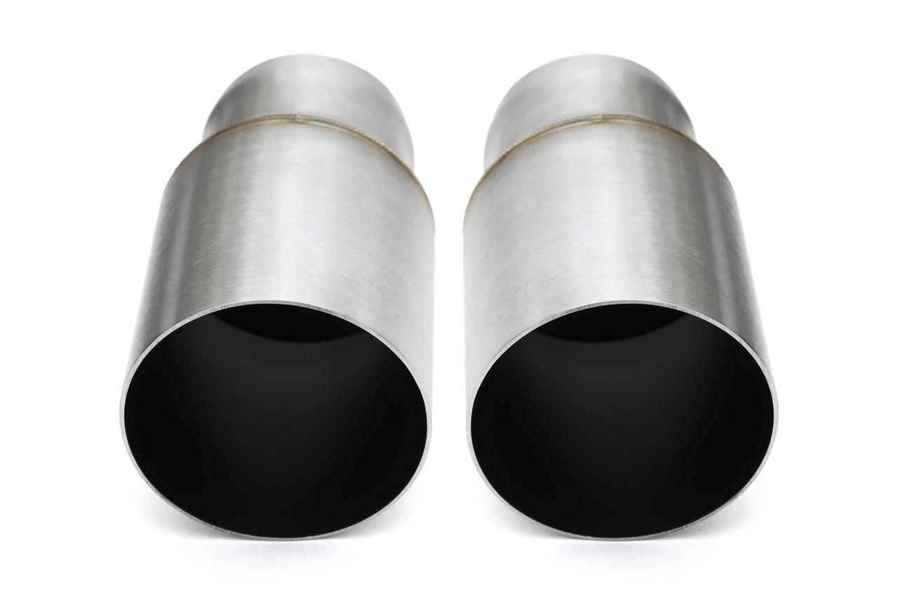 Fabspeed Porsche 981 Cayman GT4 Lightweight Competition Exhaust System - Titanium Tips - Image 6