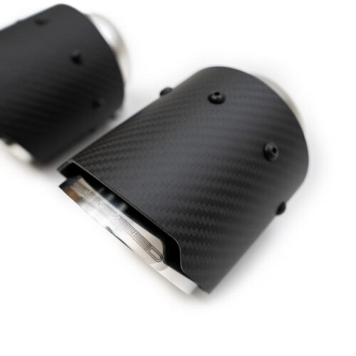Fabspeed Porsche 981 Cayman GT4 Lightweight Competition Exhaust System - Titanium Tips - Image 11