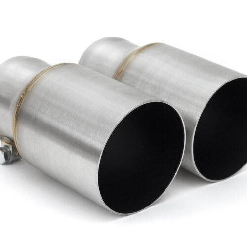 Fabspeed Porsche 981 Cayman GT4 Lightweight Competition Exhaust System - Titanium Tips - Image 5
