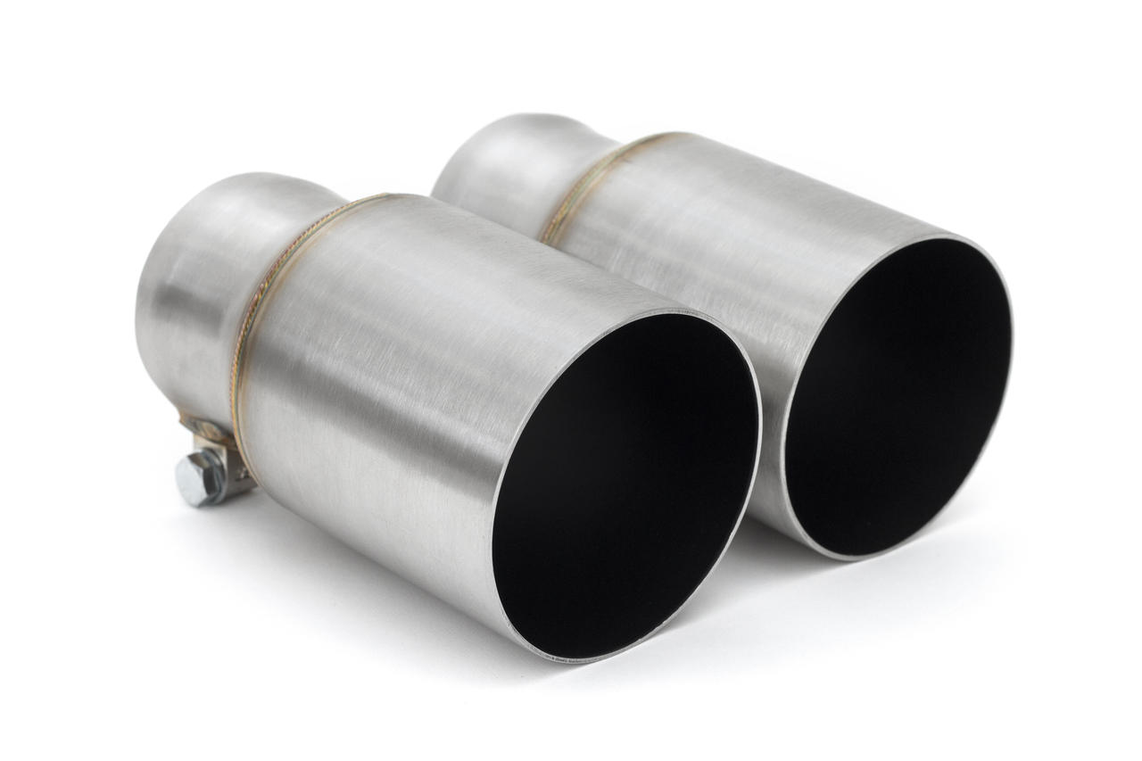 Fabspeed Porsche 981 Cayman GT4 Lightweight Competition Exhaust System - Titanium Tips - Image 5