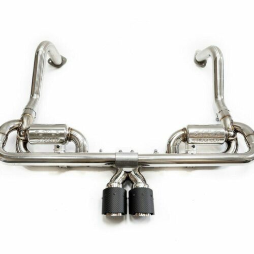 Fabspeed Porsche 981 Cayman GT4 Spyder Valved Exhaust System - Titanium Tips