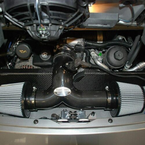 Alternative view of Fabspeed Porsche 997.2 Carrera Carbon Fiber Competition Intake System (2009-2012)