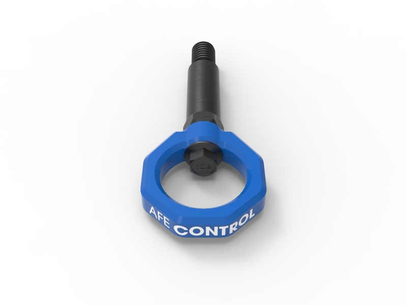 aFe Power Control Front Tow Hook Blue BMW F-Chassis 2/3/4/M - Image 4