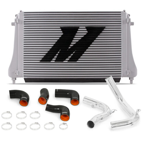 Mishimoto Performance Intercooler Kit w/ Pipes (Polished) for 2015+ VW MK7 Golf TSI / GTI / R