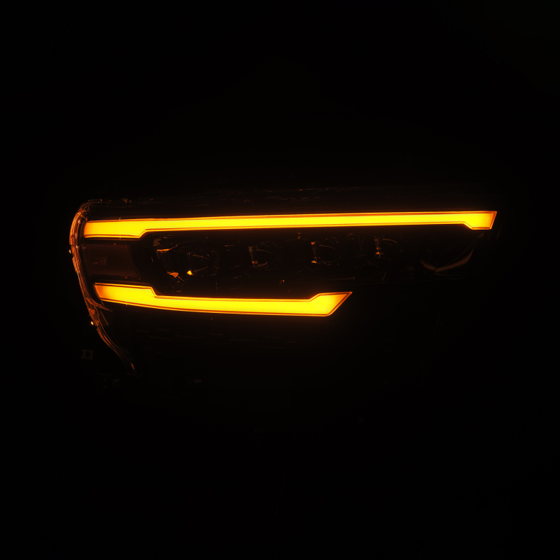 AlphaRex 25-26 Dodge Ram 1500 NOVA LED Proj Headlights- Alpha-Black w/Activ Lit/Seq Signal/Switchbk - Image 4