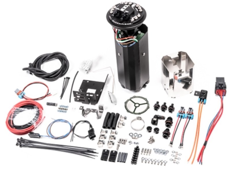 Radium Engineering Nissan R32 GT-R Fuel Hanger Surge Tank Walbro F90000274 - Pumps Not Included