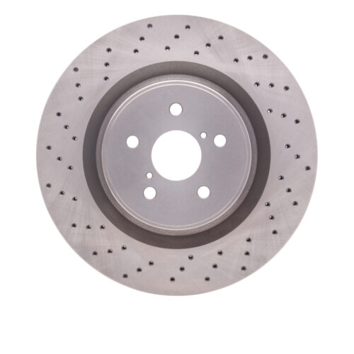 DFC 08-14 Lexus IS F Front Drilled Brake Rotor - Image 5