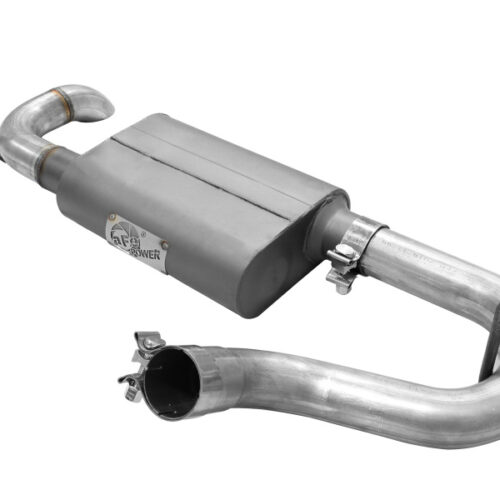 aFe Power Scorpion Exhaust System Axle Back Aluminized Hi-Tuck 07-17 Jeep Wrangler JK V6 3.6/3.8L - Image 5
