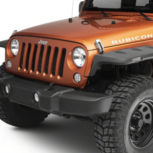 Alternative view of Raxiom for 2007-2018 Jeep Wrangler JK Axial Series LED Front Turn Signals- Clear