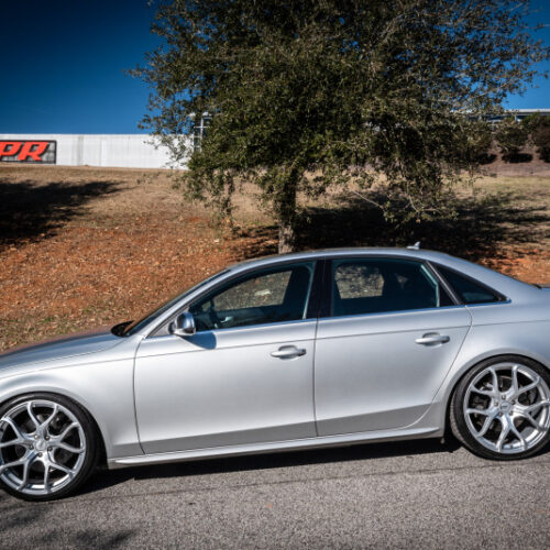 APR A01 Flow Formed - 20x9.0 - 5x112 - ET42 - 66.5mm Center Bore - Hyper Silver Wheel - Image 6