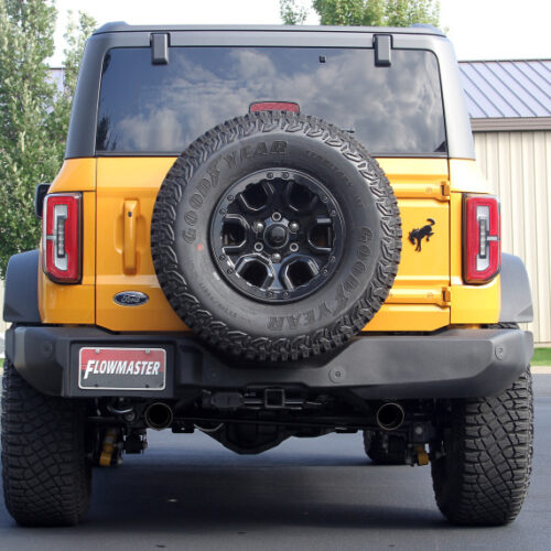Flowmaster 21-25 Ford Bronco 2.3/2.7L Outlaw Axle-Back Exhaust System - Image 7