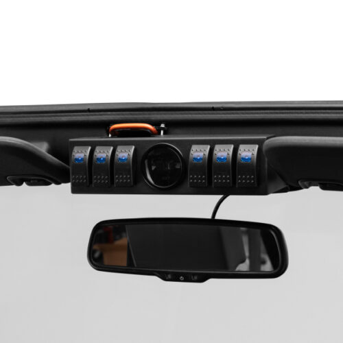 Raxiom for 2007-2018 Jeep Wrangler JK Control Box w/ Switch Panel - Image 5