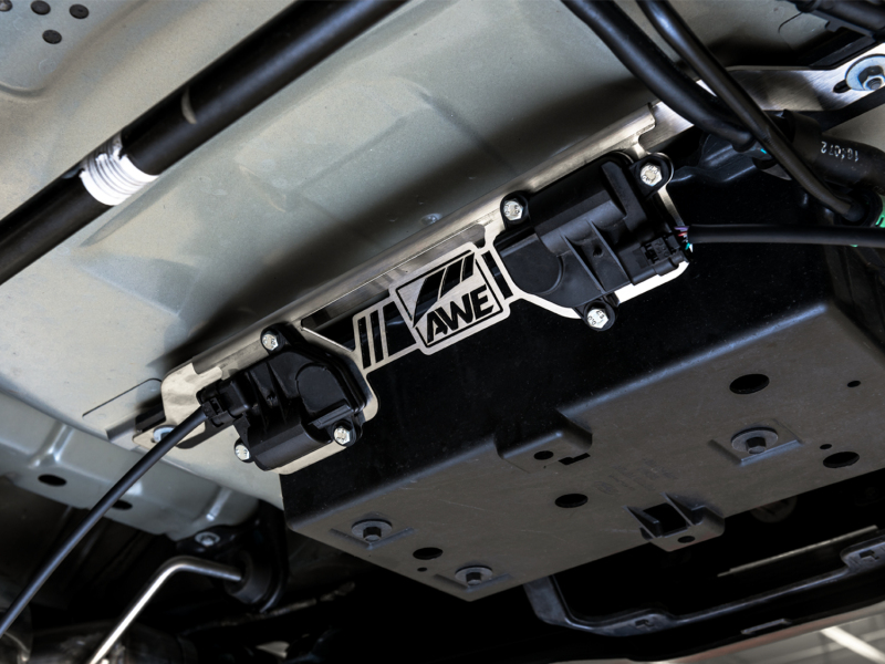 AWE Tuning Performance Exhaust) for AWE 2018+ Ford Mustang GT Valve Motor Bracket (for Models with Active Valve - Image 2