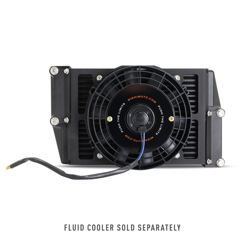 Mishimoto Universal 10in. Heavy-Duty Oil Cooler Fan Shroud - Micro Wrinkle Black - Image 7