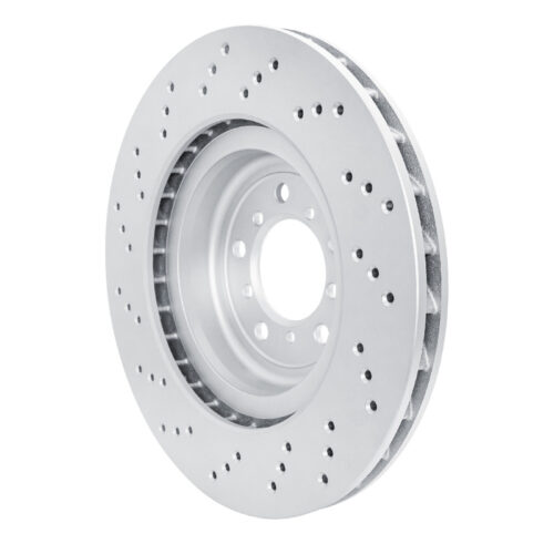 DFC 08-11 BMW 1 Series M Front Right Drilled Hi-Carbon Alloy Geomet Coated Rotor - Image 4