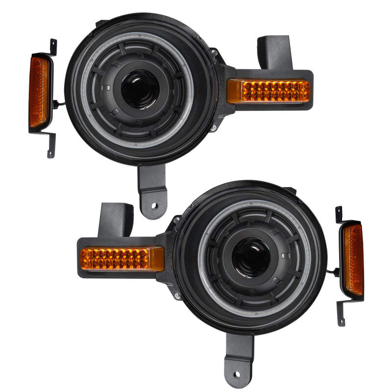 Oracle 2021+ Ford Bronco Oculus Bi-LED Projector Headlights - ColorSHIFT LED - Image 4